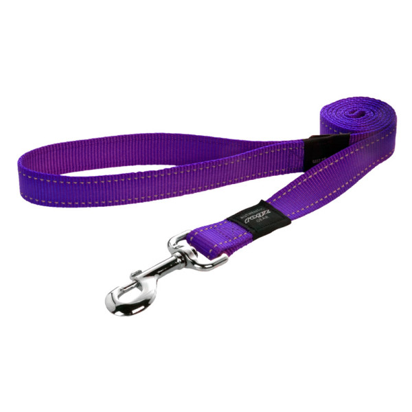 Rogz Fixed Lead Purple Color (XXL : Width : 40mm X Long 50cm)
